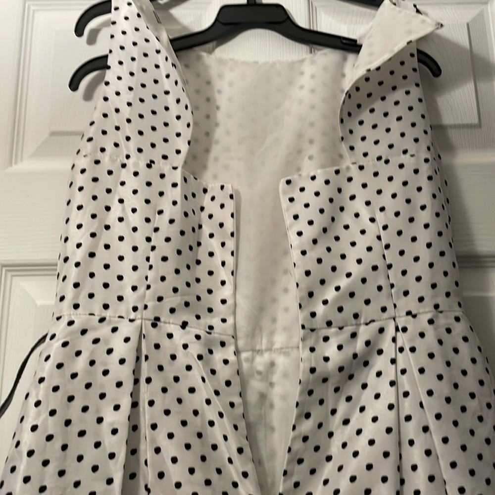Polkadotted dress